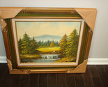 Urte Original Landscape Painting Signed - $399.20
