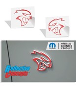 Hellcat Fender Emblem Overlay Decals - 2019-2023 Dodge Challenger SRT He... - $20.91 CAD