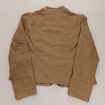 Apt 9 Stretch RN#73277 Women’s Brown Hook & Loop Clasp Closure Jacket Size Large image 2