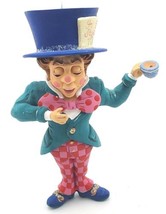 Dept 56 Alice In Wonderland Mad Hatter Ornament Figurine 7” VTG Fast Shipping  - £29.88 GBP