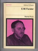 Martial Rose E.M FORSTER First Edition 1971 Hardcover Arco Literary Critiques - £14.06 GBP