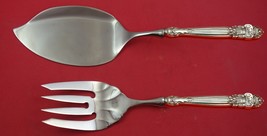 Georgian by Towle Sterling Silver Salmon Serving Set Fish Custom Made - $177.21
