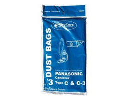 Panasonic Style C, C1, C3 Vacuum Bags Canister Type Vac MC-125P MC-7080 MC-7190 - £4.47 GBP+