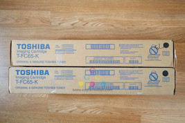 Lot Of 2 Toshiba T-FC65 K Toner Cartridge eSTUDIO 5540C/6550CT Same Day ... - £116.81 GBP