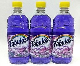 (LOT 3 Bottles)Fabuloso LAVENDER AllPurpose Cleaner 16.9 oz Ea Bottle NEW - £18.19 GBP