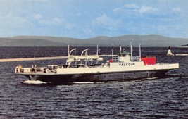 M V Valcour~Lake Champlain Transportation Co.~Burlington To Fort Kent~Postcard - £4.99 GBP
