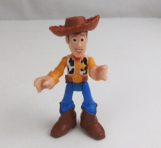 Mattel Imaginext Disney Toy Story Woody 3.25&quot; Collectible Toy Figure - £4.56 GBP