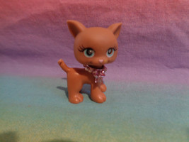 Bratz Doll Replacement Brown Pet Cat Pink Collar - as is - £1.10 GBP