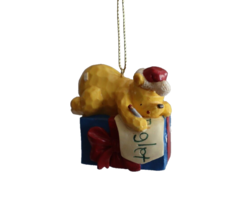 Disney Winnie the Pooh Christmas Ornament MCF Midwest Present to Piglet ... - £11.85 GBP