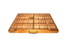 1930s to 40s Vtg. Letterpress Typeset Tray - 21.75&quot; x 16.75&quot; 117 - Compartments  - £67.83 GBP