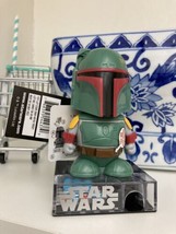 Star Wars Boba Fett Mandalorian Galerie Candy Dispenser Talking Electronic - £6.98 GBP