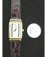 Wristwatch, Lady&#39;s, Michel Herbelin, Gold Leather Swiss 6 Jewel - $405.18 CAD