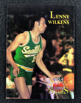 1996 Topps NBA Stars Refractor #149 Lenny Wilkens Seattle SuperSonics - £6.98 GBP