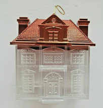 NEW Plastic Fill-able House with Removable RED Roof Great for Christmas WH - £10.38 GBP