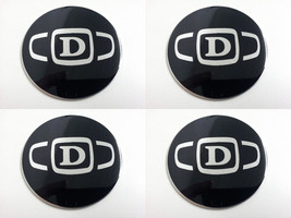 Datsun charry - Set of 4 Metal Stickers for Wheel Center Caps Logo Badges Rims  - £19.90 GBP+