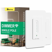 Smart Dimmer Switch 2 Pack By Martin Jerry | Trailing Edge, 2.4G Wifi Only - $67.99