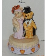 Music Box Teddy Bears Going Out Plays &quot;The Emperor Walz&quot; Melody - €30,30 EUR