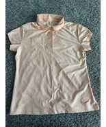 Nike Girls Golf Collared Orange Polo Short Sleeve Size Large Dri-fit - €11,15 EUR