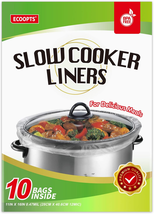 Slow Cooker Liners Disposable Cooking Bags Small Size Pot Liners Fit 1QT... - $10.67