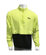 NWT FILA MSRP $74.99 GUS MEN LONG SLEEVE HALF ZIP LIGHTWEIGHT TRACK JACK... - $44.99