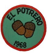 El Potrero Camp Girl Scouts of America Patch Badge Los Angeles Acorns 1960s - $23.38