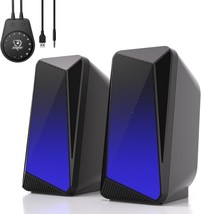 Soulion C30 Bluetooth Computer Speakers, 2.0 Pc Speakers For Desktop Mon... - $39.99