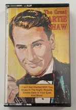 Artie Shaw The Great Artie Shaw Cassette Tape 1985 RCA Special Products - £5.41 GBP