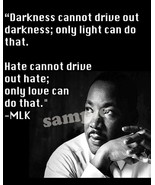 Martin Luther King Jr. quotes  picture  Art Print great wall hanging &quot;8x10&quot; - $11.50