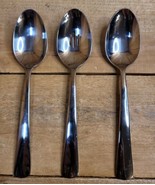 Oneida Aptitude Everyday Flatware Serving Spoons, Set of 3,18/0 Stainles... - £15.56 GBP