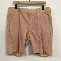 NWT Mens Size 44 Bills Khakis Red Chambray Seersucker Stripe Shorts Made in USA - £25.37 GBP