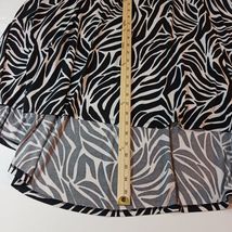 Cato RN#37080 Women's Black & White High-Low Skirt Size 14/16W image 10
