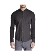 NWT Nordstrom Mens 3XL XXXL WRK Solid Heather ReWorked Shirt in Charcoal - £27.17 GBP