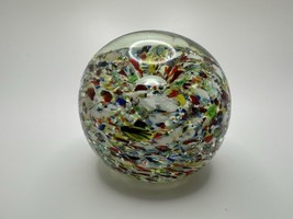 Vintage Blown Glass Paperweight 2 3/8 inches NB1 - $15.84