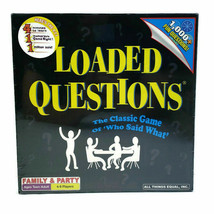 SEALED Loaded Questions Game of Funny Questions, Personal Answers Party Family  - $39.99