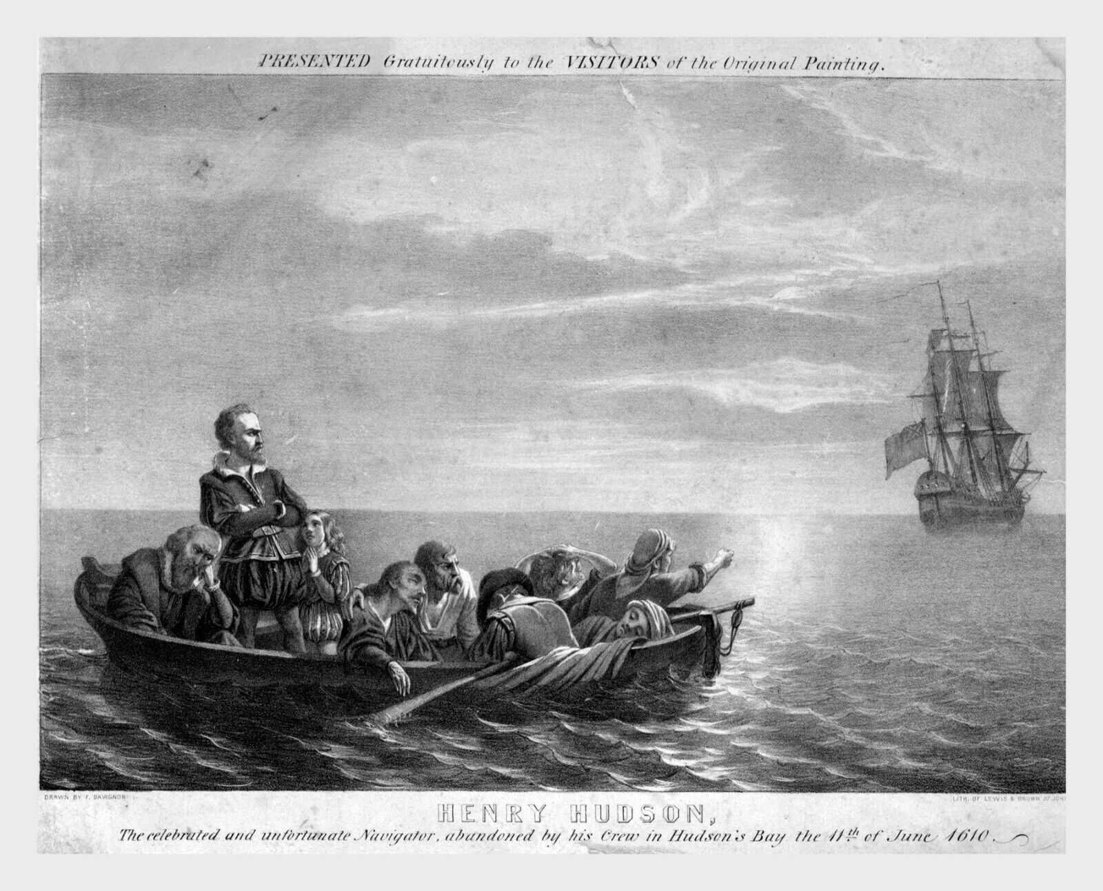 11044.Decoration Poster.Home Wall.Room art decor.Henry Hudson American history