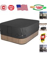 Outdoor Waterproof Hot Tub Cover 82&quot;x62&quot; for All-Weather Protection - $123.08 CAD