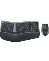 Ergonomic Keyboard and Mouse Wireless with Wrist Rest, seenda 2.4GHz Key... - £35.27 GBP