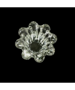 Vintage Crystal Votive Candle Holder or Taper Candle 1 Piece Candleholder - $21.83 CAD