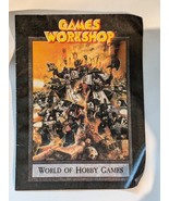 1998 Warhammer 40k Games Workshop World Of Hobby Giochi Brochure - $17.46 CAD