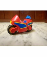 Playmobil 1993 Geobra Motorcycle Red Replacement  - $13.56 CAD