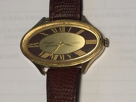 Rare Find OVAL Face ROYAL BASIS vintage WIND-UP Wrist Watch . Tested Wor... - £237.04 GBP