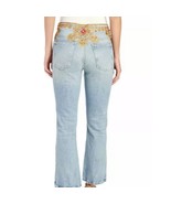 We The Free Embroidered Beaded Light Wash Mid Rise Jeans Size 27  - $84.15