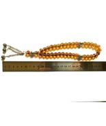 Islamic Prayer Beads Tasbih Misbaha Muslim Islam Tasbeeh Allah Rosary 33... - $27.70 CAD