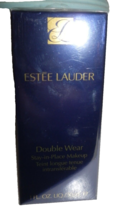 NEW Full Size Sealed ESTEE LAUDER Double Wear Makeup 1C0 SHELL 1 Oz - $24.74