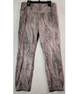 Soulgani Active Leggings Womens Petite Medium Multi Tie Dye Polyester Fl... - $17.50