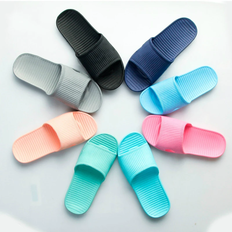 New Women Indoor Floor Flat Shoes Summer Non-slip Flip Flops Bath Home Slippers - £10.77 GBP+