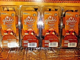 Glade Wax Melts 4 Packs NUTCRACKER DELIGHT HAZELNUT PRALINE SCENT 24 Tot... - $19.57