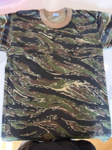 TRU-SPEC Vnmc Arvn Tiger Stripe Vietnam Era Hot Weather POLY/COT Shirt Medium - £14.36 GBP