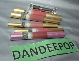 6 Mally Lipstick Lip Gloss Mauve Raspberry Rose Delish Pertois Pink Makeup  - $44.54