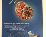 1998 Kelloggs Rice Krispies Vintage Print Ad pa22 - $6.92